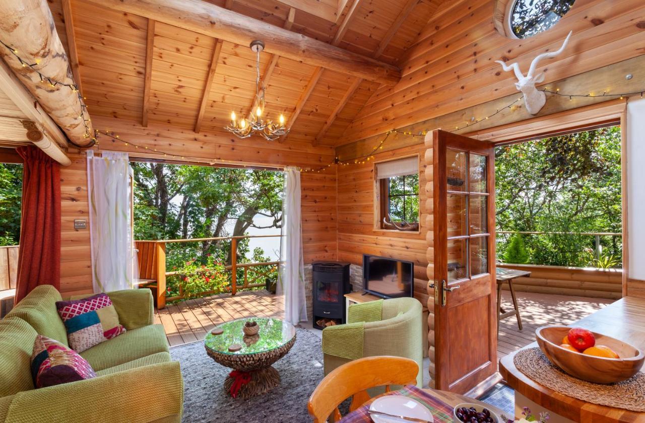 Porthole Log Cabin Minehead Bagian luar foto