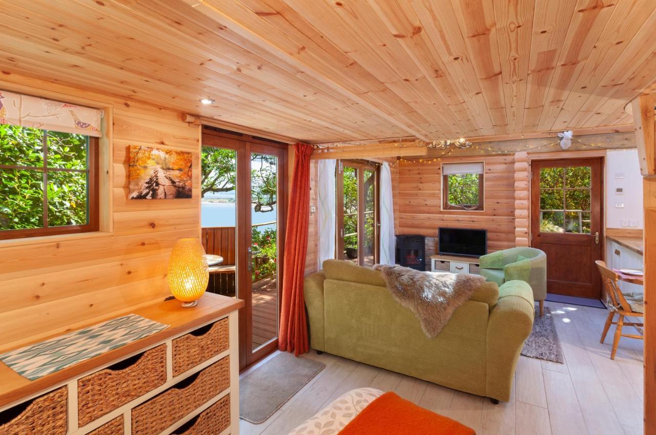Porthole Log Cabin Minehead Bagian luar foto