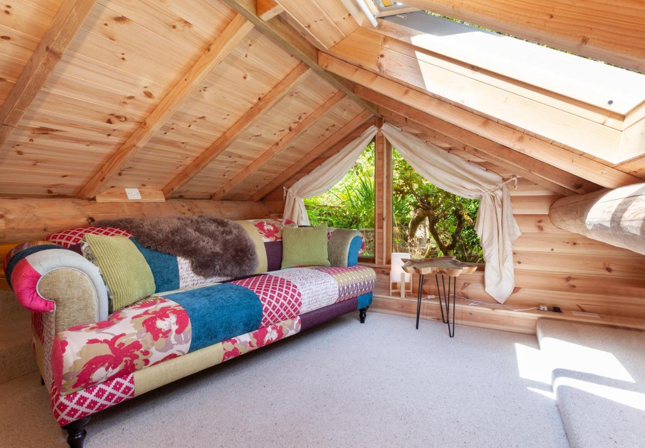 Porthole Log Cabin Minehead Bagian luar foto